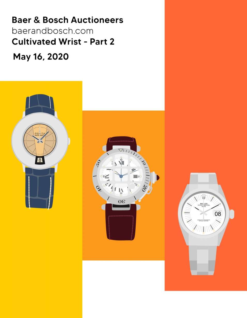 Auction catalog design for Baer & Bosch by Nonsuch Media