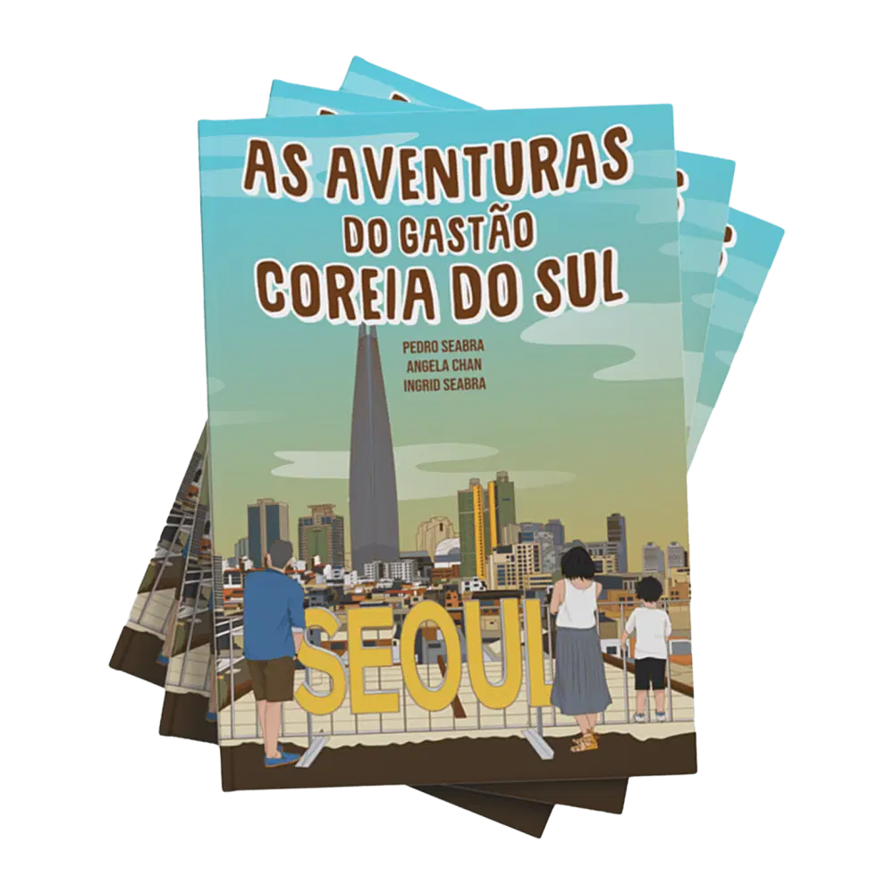 As Aventuras do Gastão na Coreia do Sul 9781954145214 9781954145238 - Nonsuch Media Pte Ltd