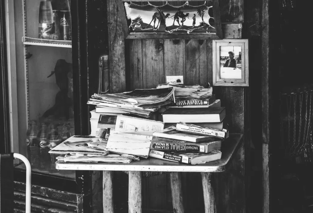 assorted-book-on-table