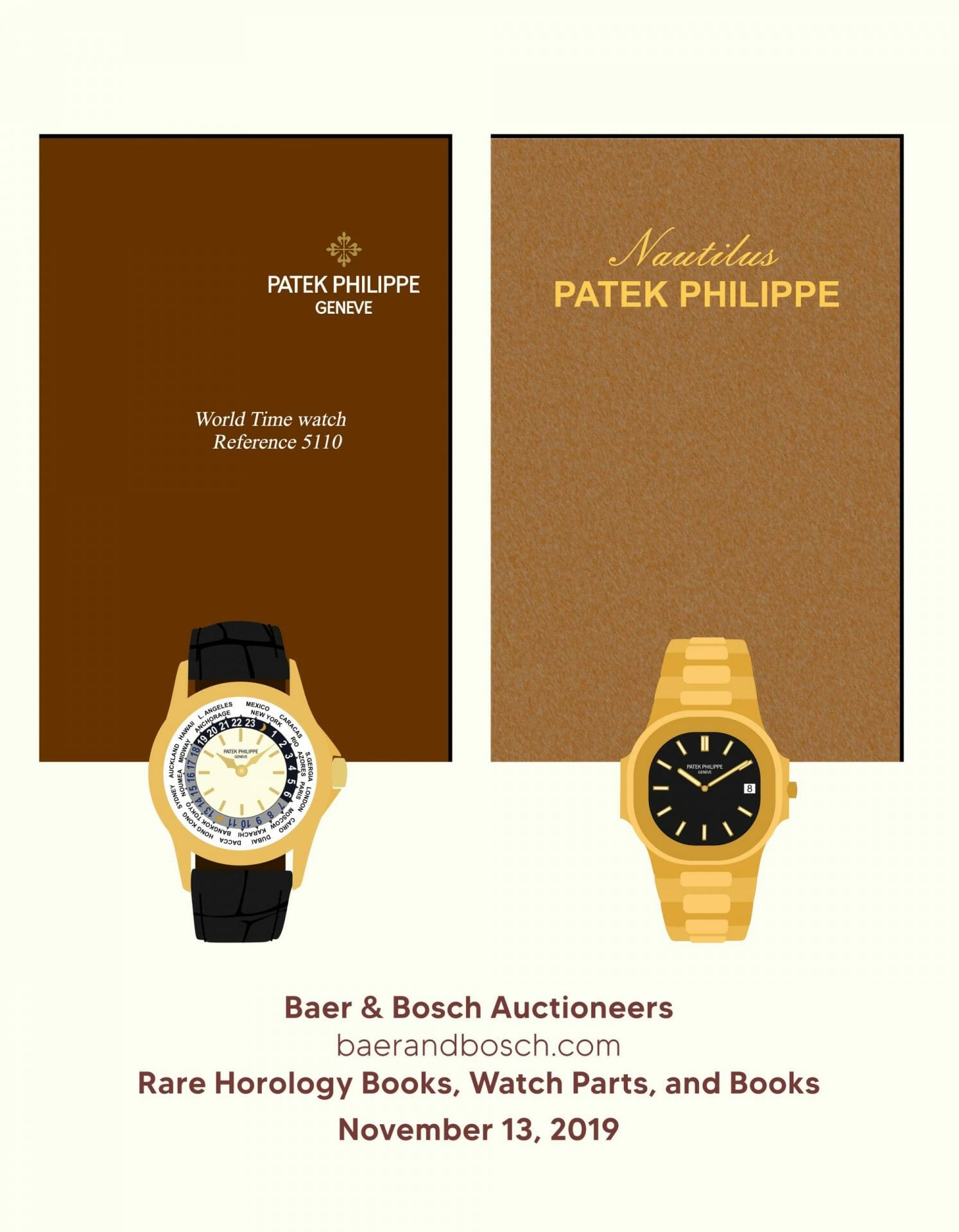 Rare Horology Books, Watch Parts, and Books