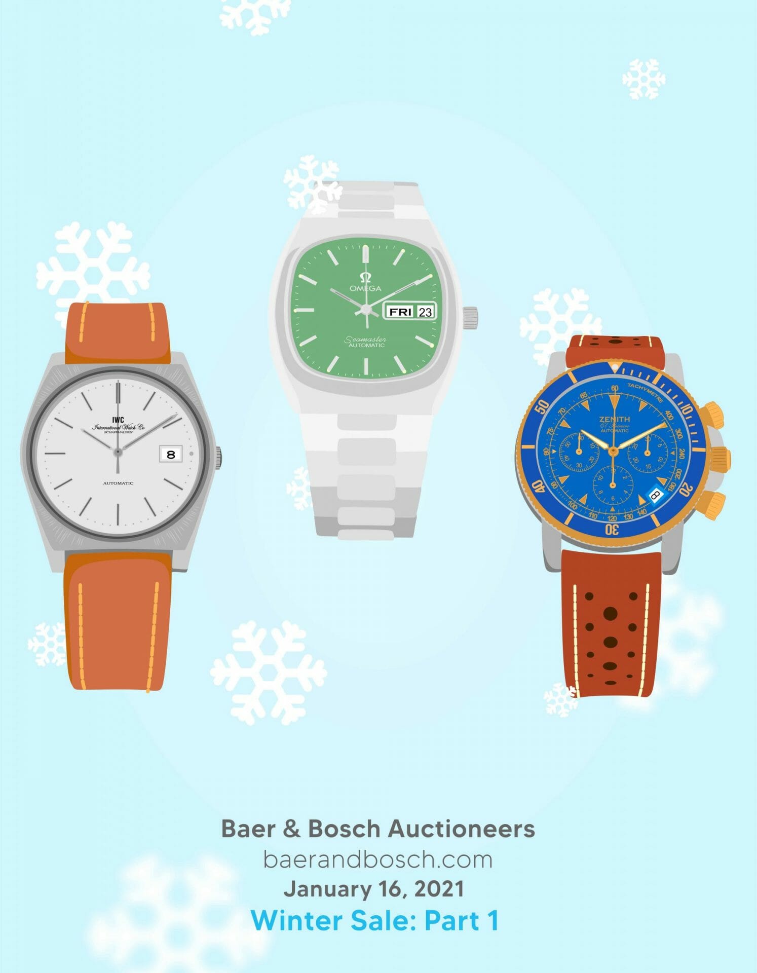 Baer and Bosch Auctioneers watch