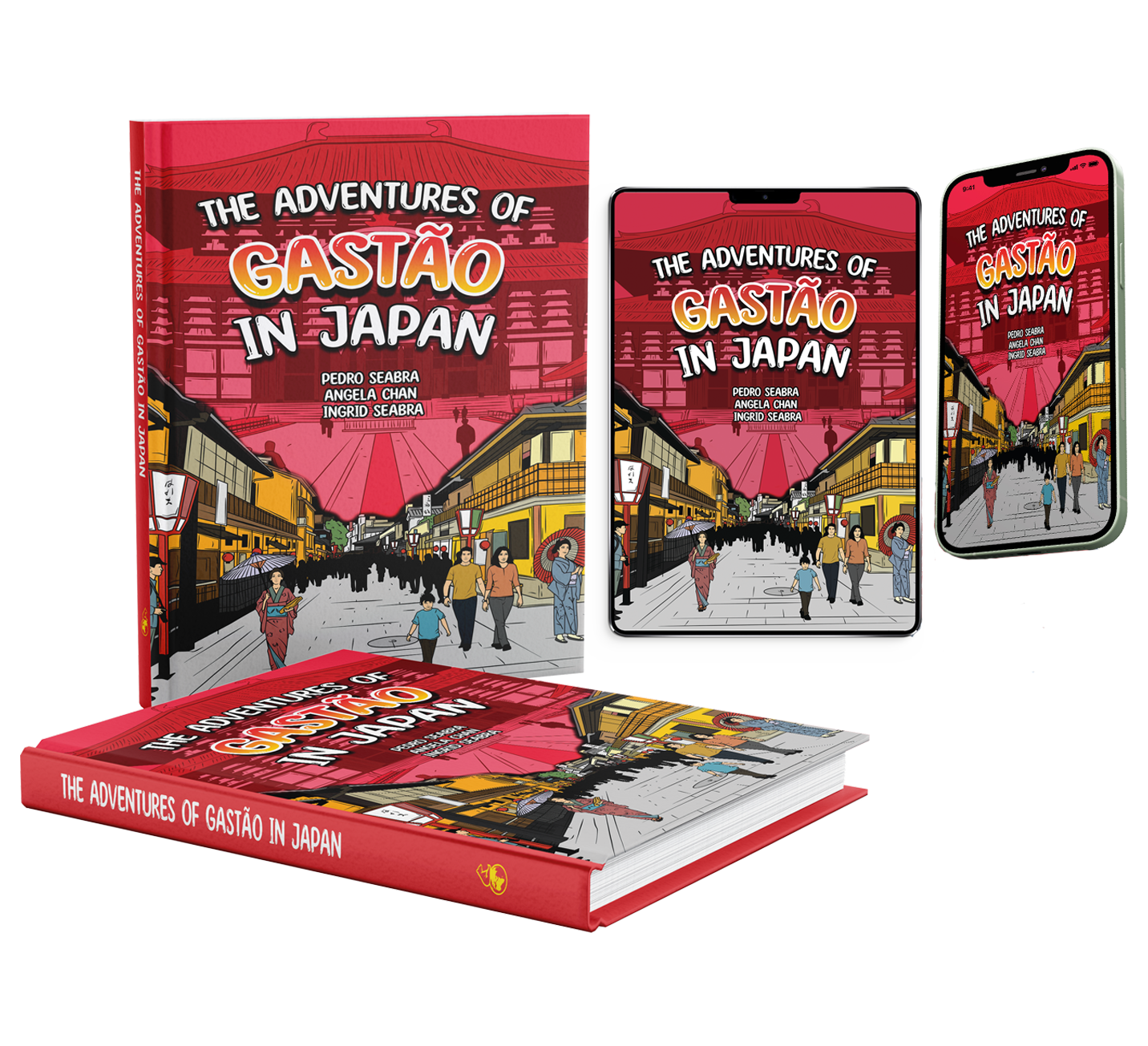 The Adventures of Gastão In Japan 9781954145030 9781954145856 - Nonsuch Media
