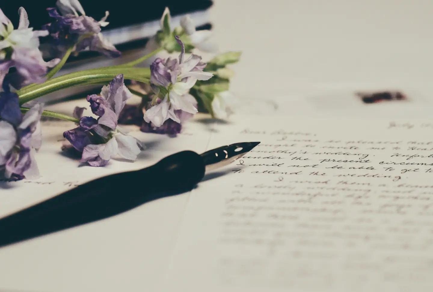 letter-fountain-pen-flower