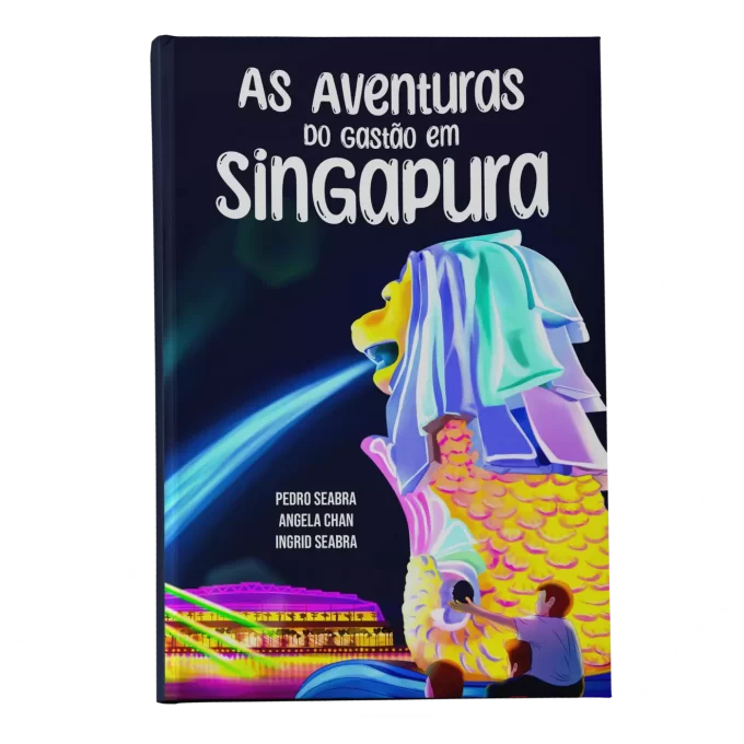 As Aventuras do Gastão em Singapura Portuguese Edition 9781954145283 9781954145306 - Nonsuch Media